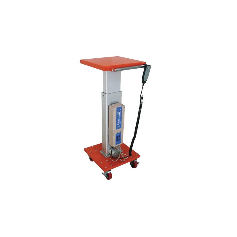 KINGRISE electric hydraulic die lift table with vertical lifting columns for workshop material handling