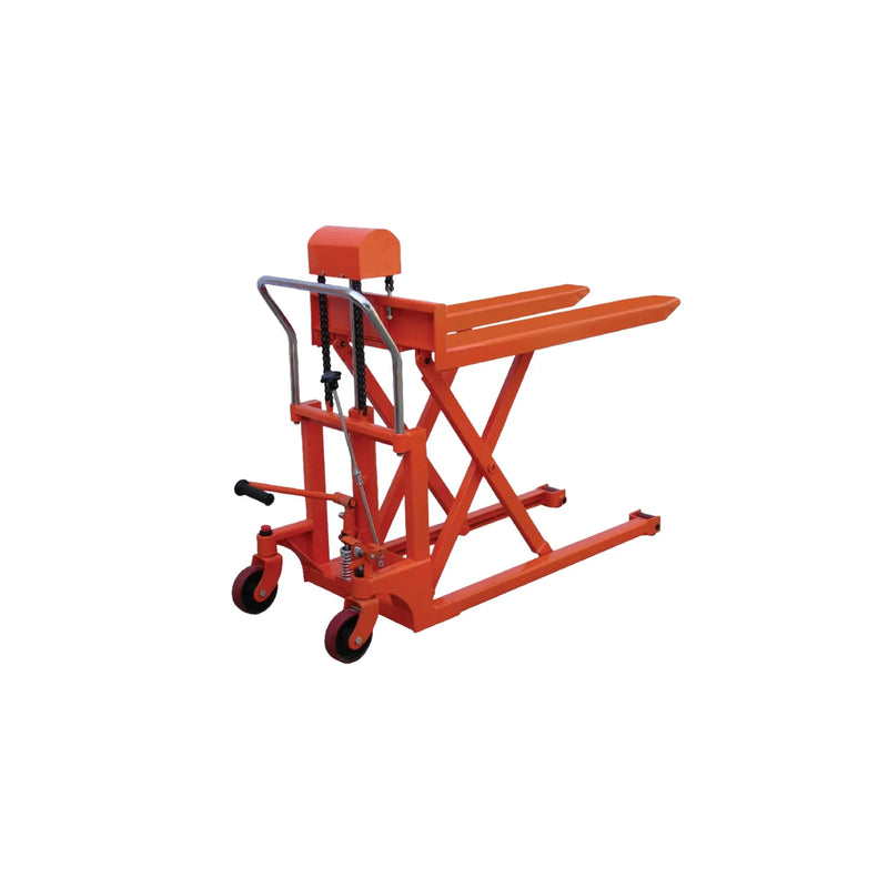 KINGRISE manual hydraulic pallet stacker and forklift for warehouse lifting and loading