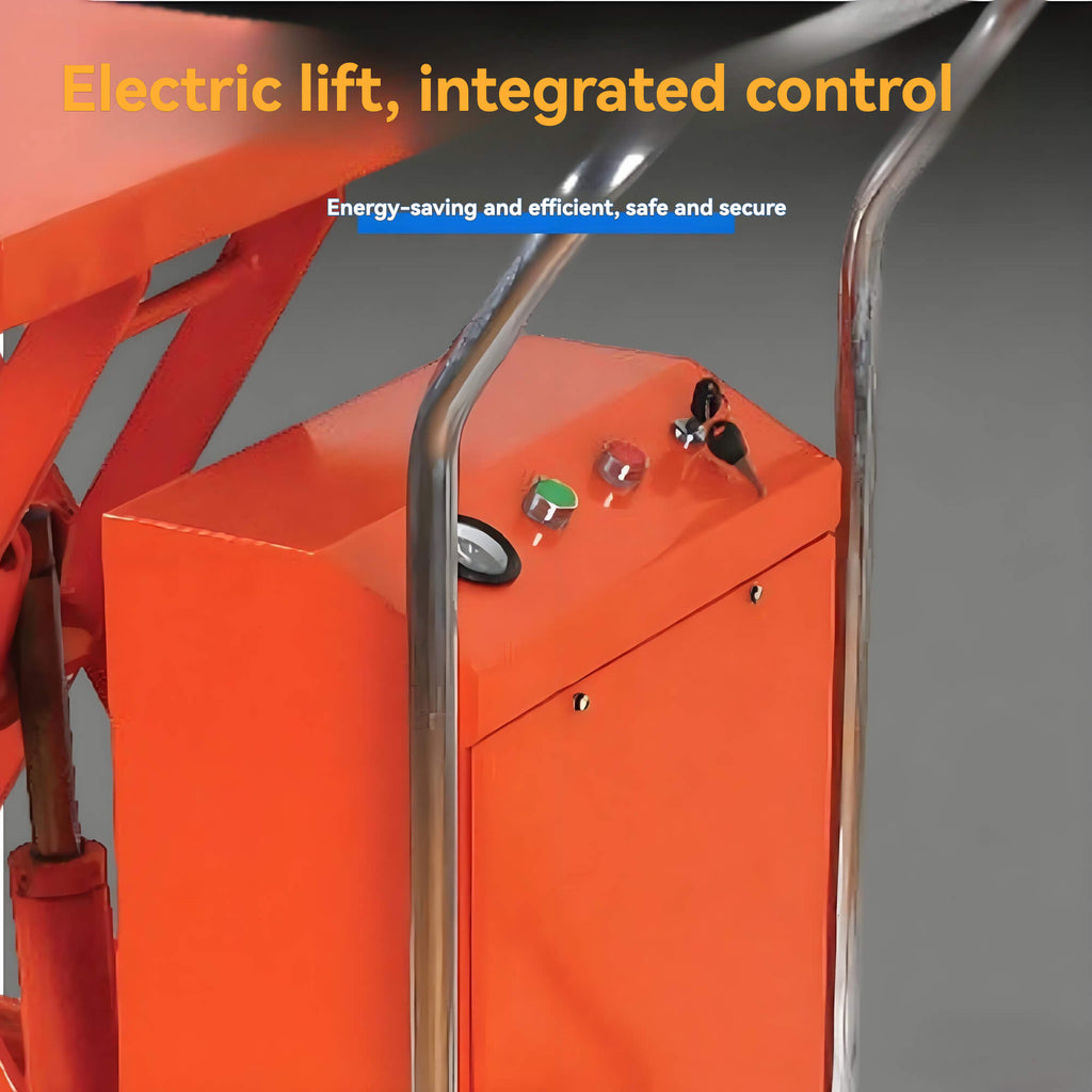 ETF30/ETF50 Electric Lift Platform Cart | Factory Price 300/500kg Load Portable Work Lift