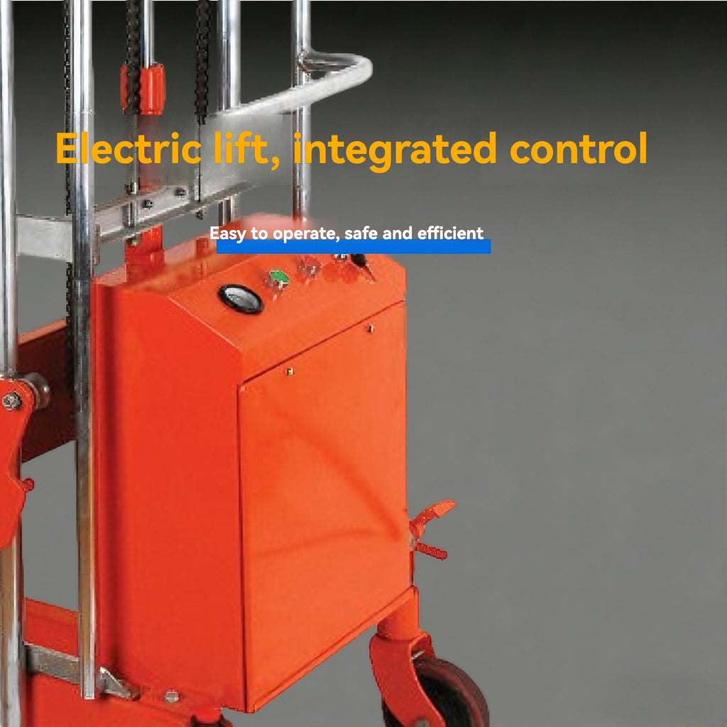 ETF40 Electric Stacker 400kg Load Capacity | 1100–1700mm Electric Lift | Factory Price Warehouse Material Handling Equipment