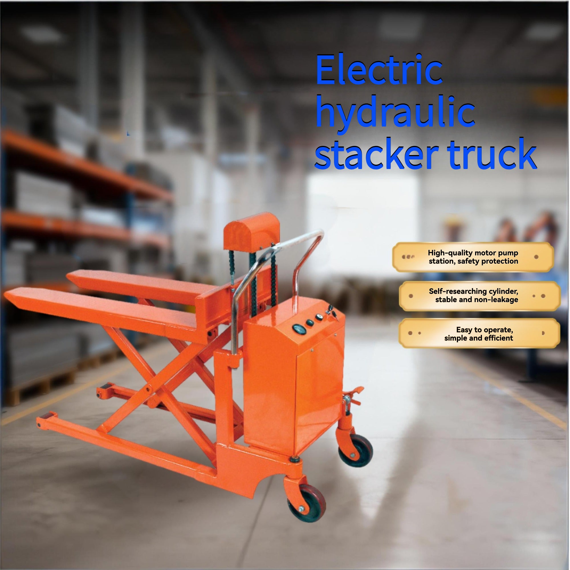 EQSD Electric Skid Stacker | Warehouse-Specific Electric Lift