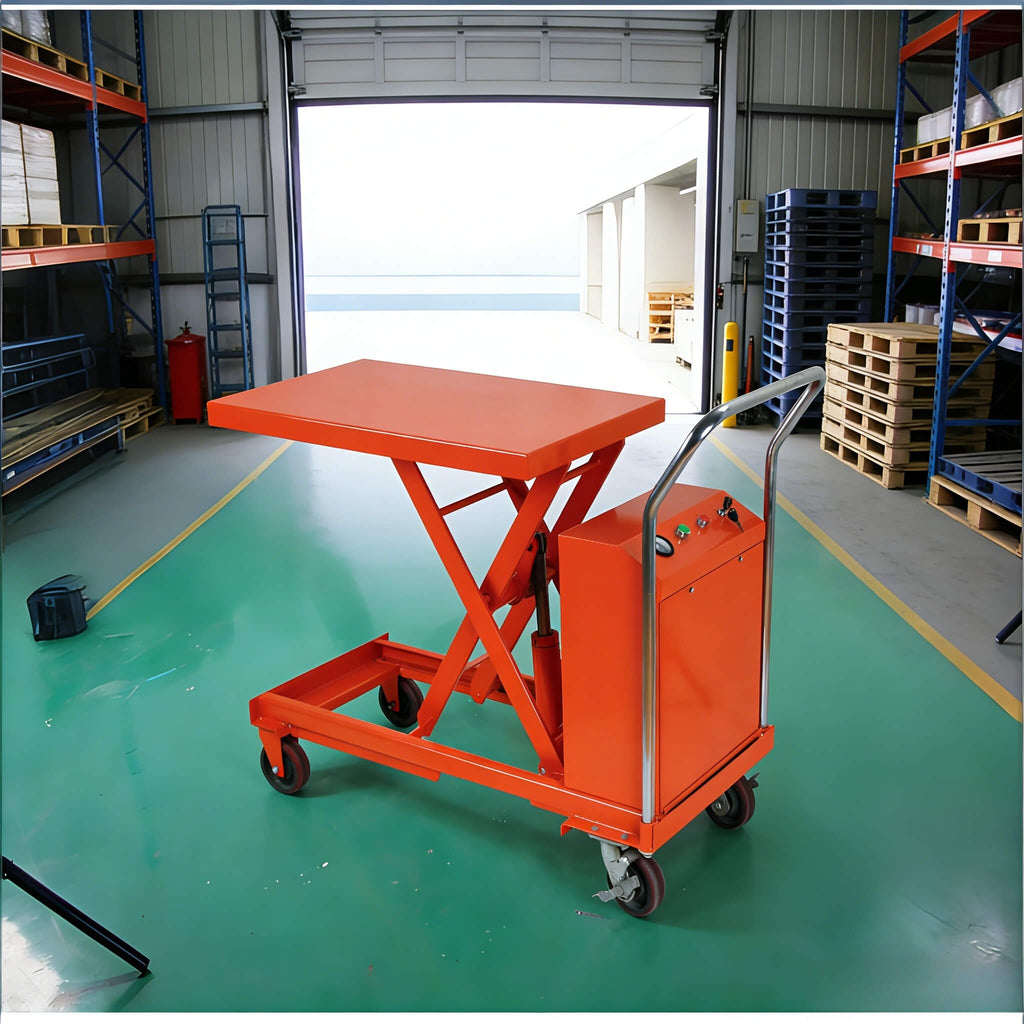ETF30/ETF50 Electric Lift Platform Cart | Factory Price 300/500kg Load Portable Work Lift