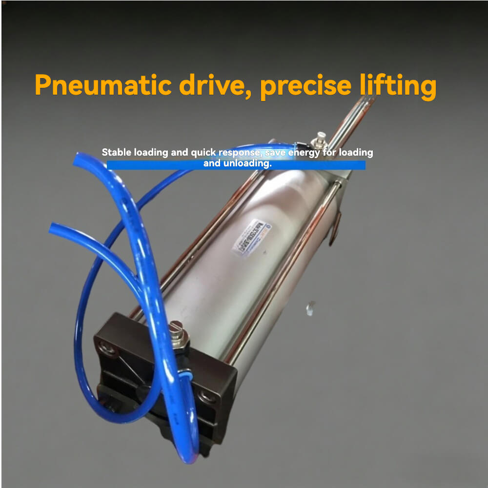 KINGRISE Pneumatic Scissor Lift Table | 100kg - 200kg Capacity | 285-750mm Adjustable Height | Light Duty Mobile Lift Cart