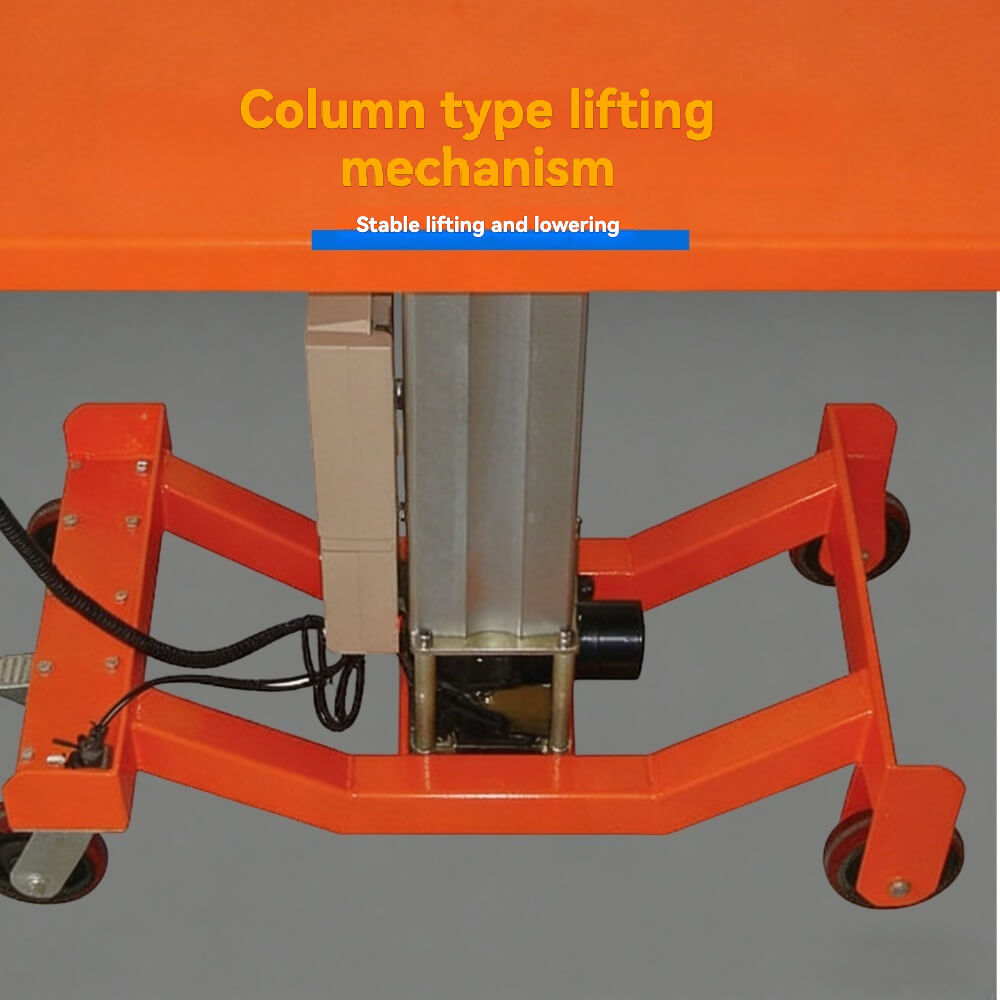 PT10-2036E 500kg Electric Lift Table Cart | Lightweight Electric Lifting Platform | 510×915mm Worktable | Factory Price