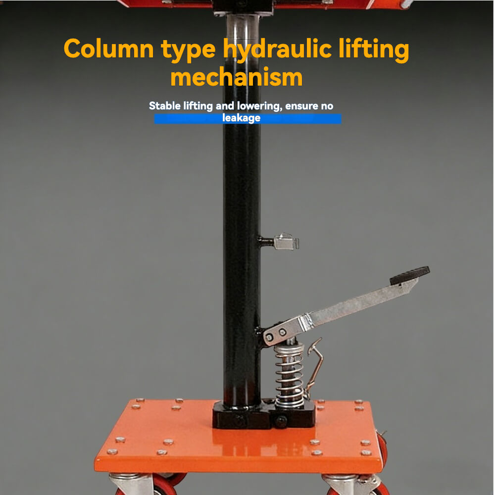 PT-02-1616 便携式手动液压升降台 | 承重 100 公斤 (220 磅) | 16 英寸 x 16 英寸工作平台 | 轻便移动式升降车