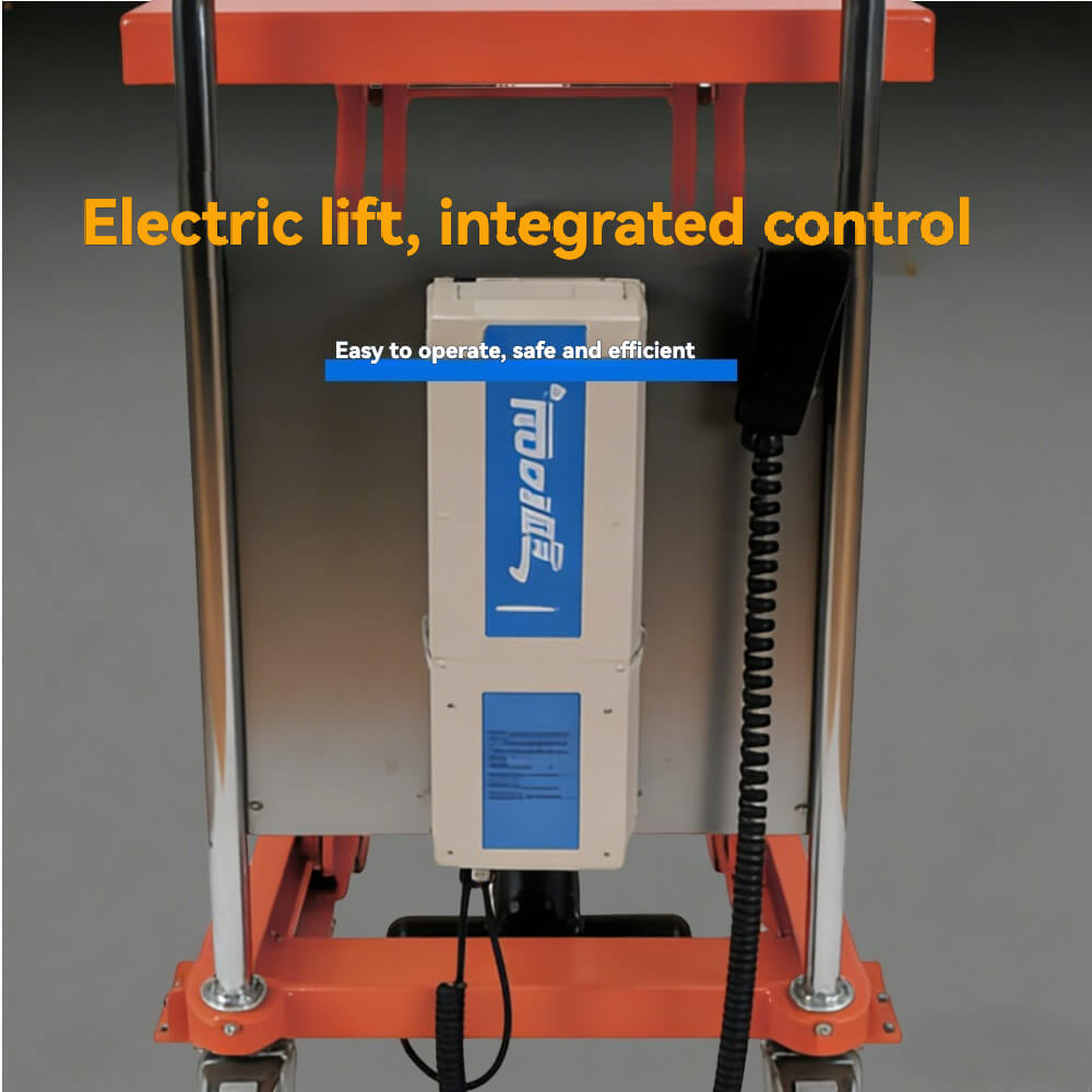 KINGRISE TFE 20 全电动升降台车 | 承重 200 公斤 | 最大高度 0.86 米 | 移动式工业升降工作站 | 仓库拣货机