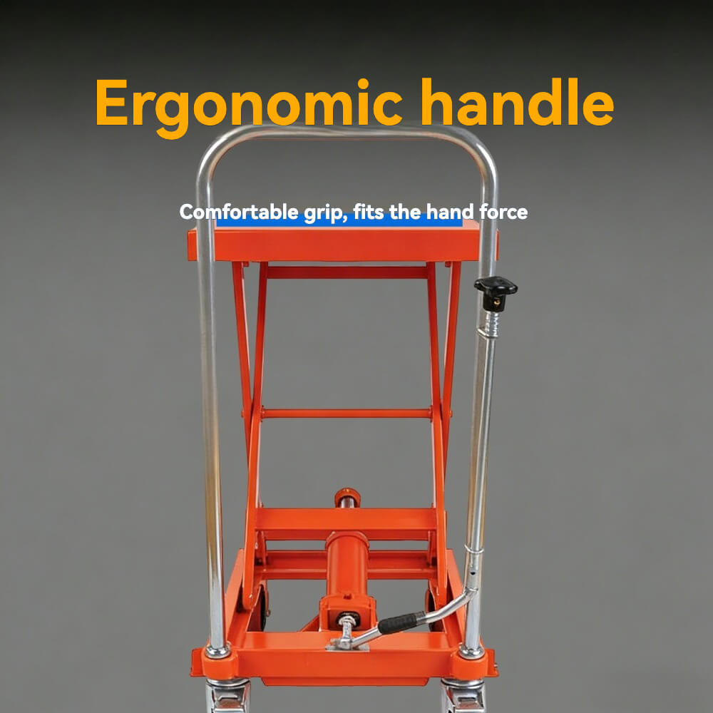 TF Series Manual Hydraulic Lift Table Cart | 660lb - 1100lb Capacity | 32" x 20" Platform Heavy Duty Scissor Lift | Factory Direct Mobile Workstation