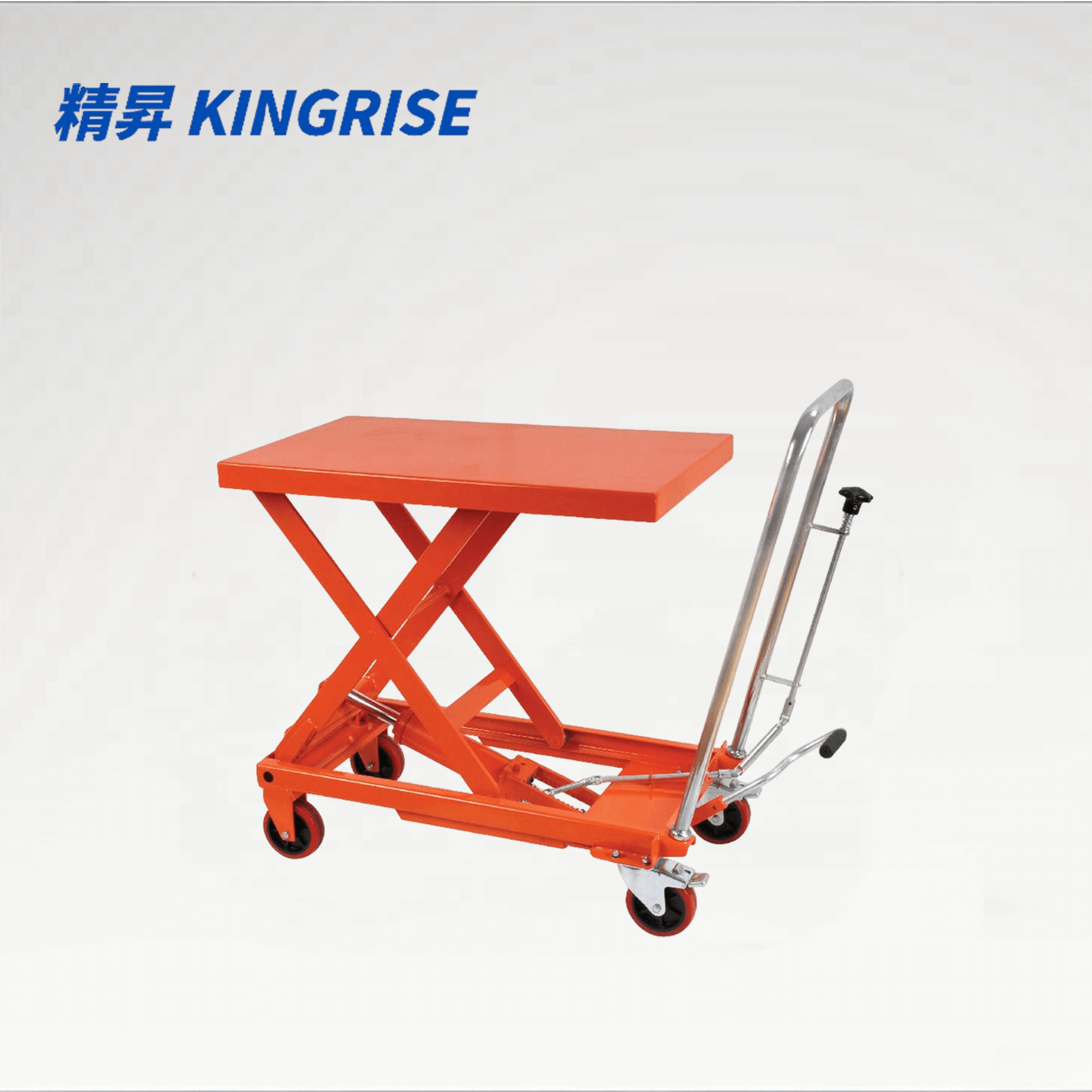 TF Series Manual Hydraulic Lift Table Cart | 660lb - 1100lb Capacity | 32" x 20" Platform Heavy Duty Scissor Lift | Factory Direct Mobile Workstation
