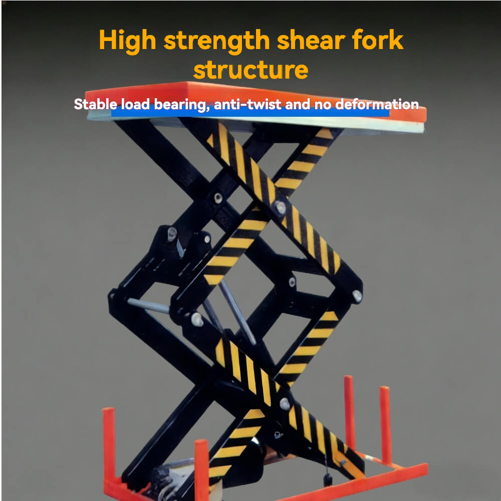 KINGRISE 2-Ton Stationary Electric Scissor Lift Table | 1.78m High Vertical Stroke | 2000kg Heavy Duty Hydraulic Platform | Industrial Freight Lift | ETW Series