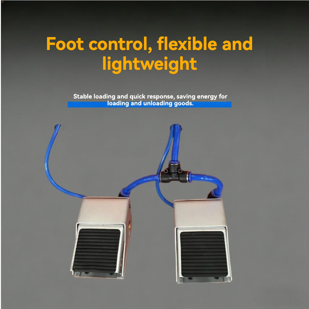 KINGRISE Pneumatic Scissor Lift Table | 100kg - 200kg Capacity | 285-750mm Adjustable Height | Light Duty Mobile Lift Cart