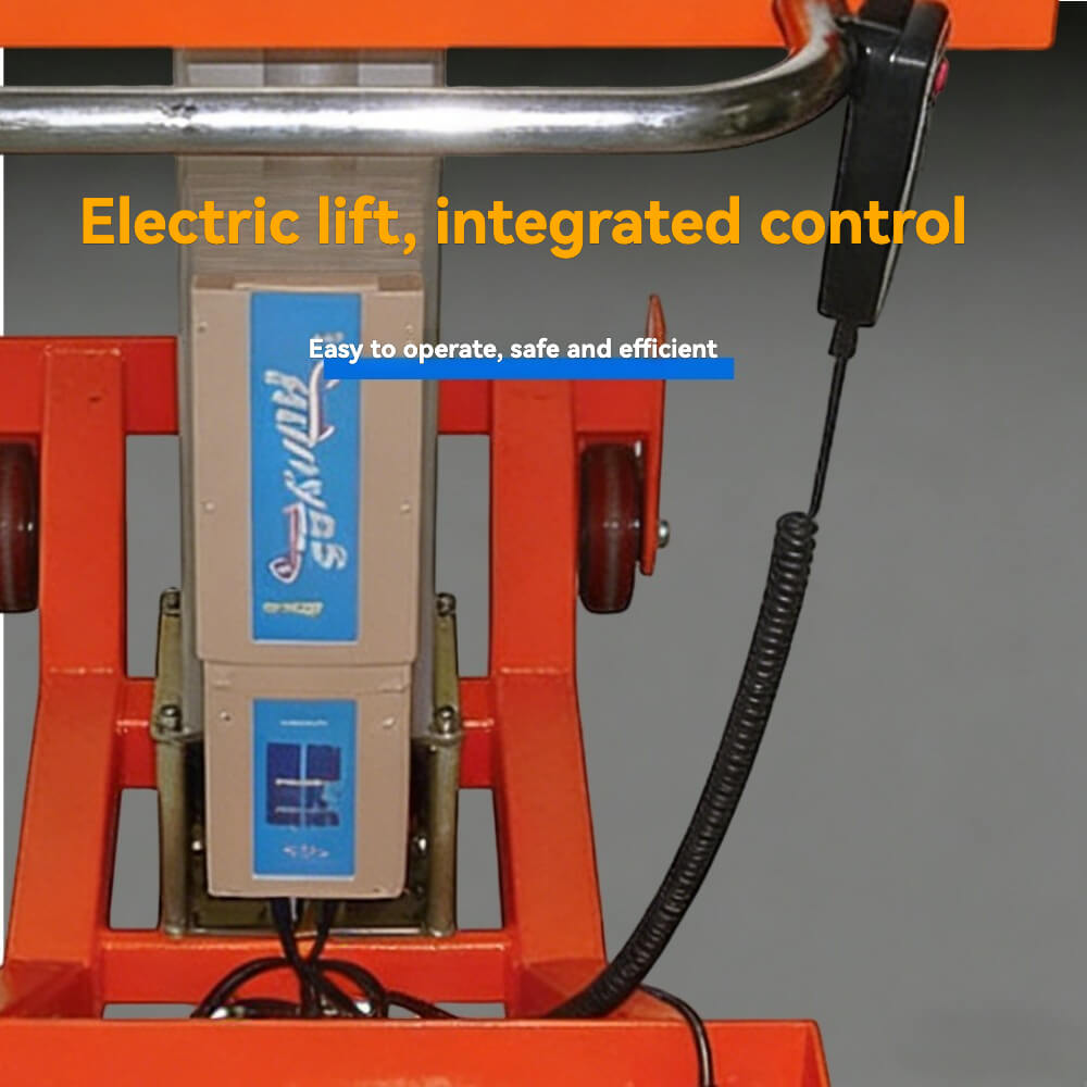 PT10-2036E 500kg Electric Lift Table Cart | Lightweight Electric Lifting Platform | 510×915mm Worktable | Factory Price