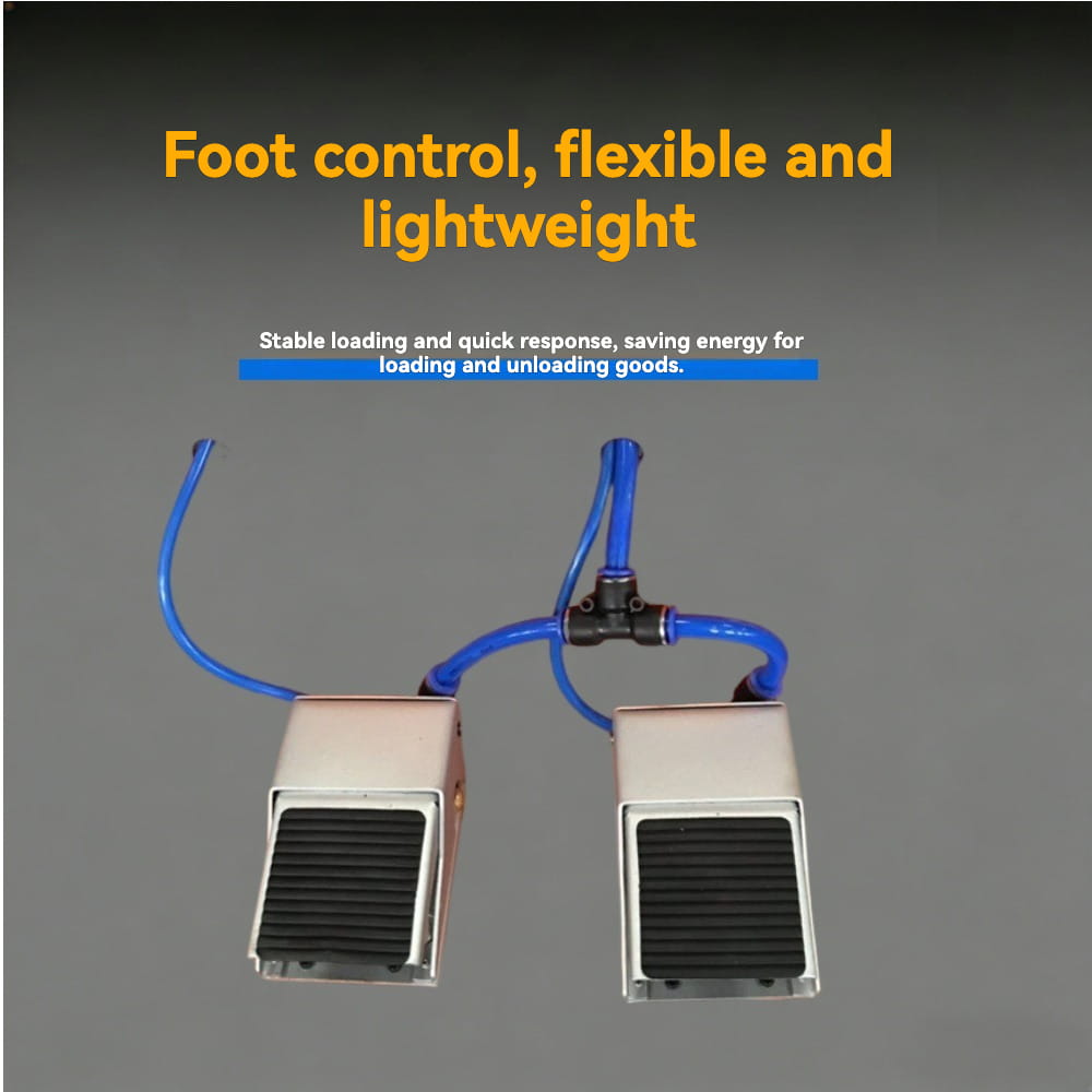 High efficiency pneumatic air pump | KINGRISE Pneumatic Scissor Lift Table AT10 AT20