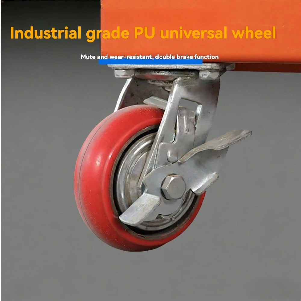 KINGRISE ETF 30 / ETF 50 hydraulic lifting mechanism and frame detail for warehouse and industrial material handling
