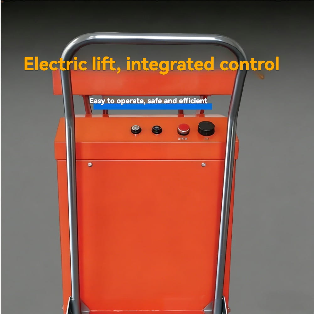 KINGRISE high efficiency stable motor pumping station detail for Heavy Duty Electric Hydraulic Lift Table ETF100D warehouse factory industrial cargo lifting equipment