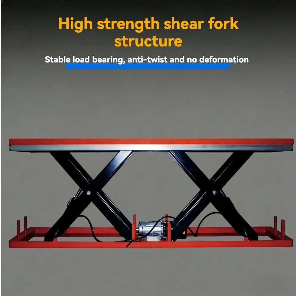 High strength shear fork structure | KINGRISE Heavy Duty Electric Double Scissor Lift Table ETT5001 ETT5002
喷涂面板