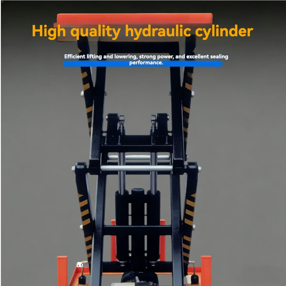 KINGRISE high strength heavy duty shear fork structure detail for stationary hydraulic scissor lift ETW2000 ETW2001 warehouse factory industrial cargo lifting equipment