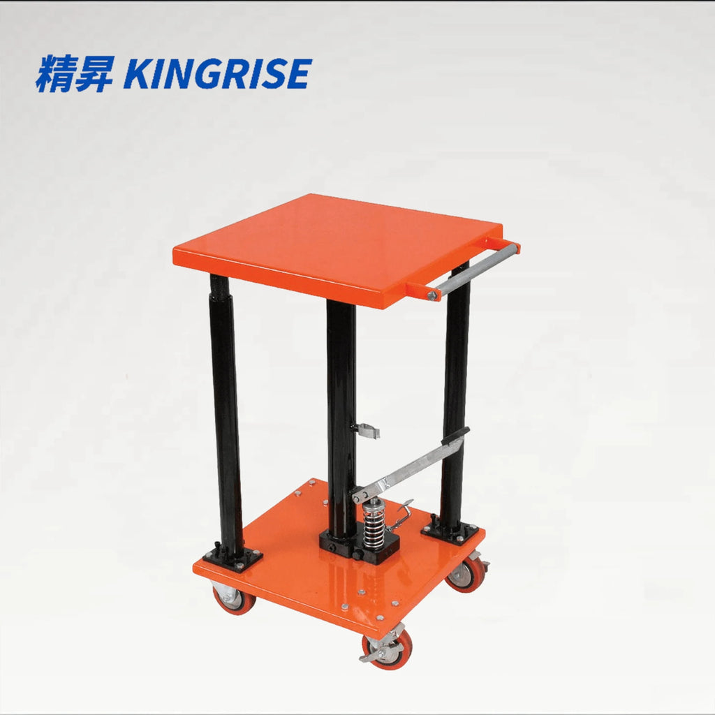 KINGRISE Light-Duty Manual Lift Table PT-05-1818 for warehouse