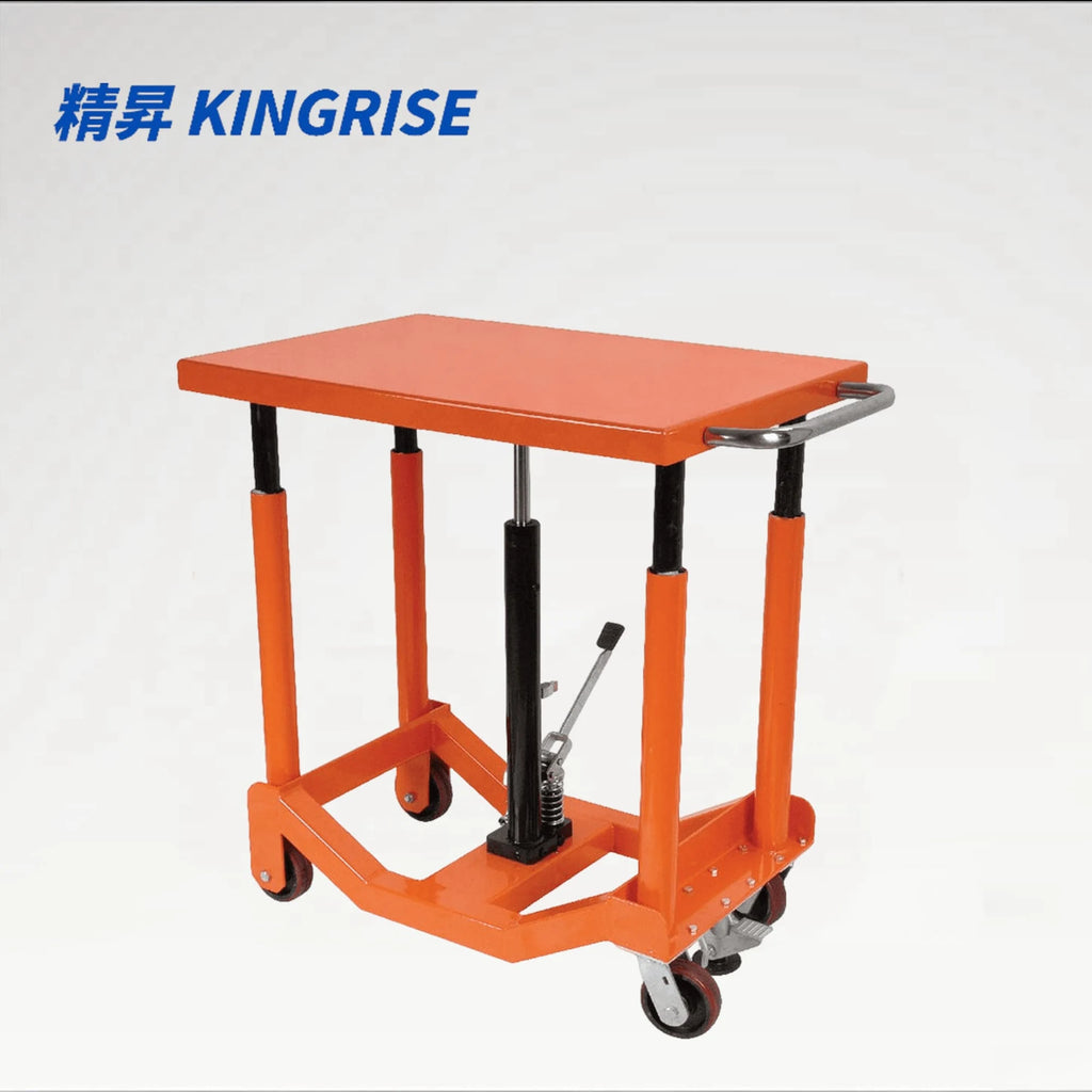 KINGRISE  Series Mobile Hydraulic Lift Table PT-12 18-20  PT-12 18-40  for warehouse