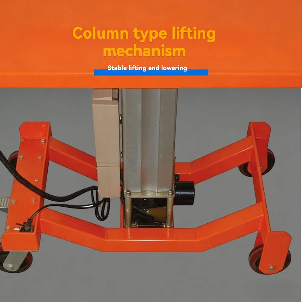 High efficiency motor pump station | KINGRISE Electric Lift Table Cart PT10-2036E