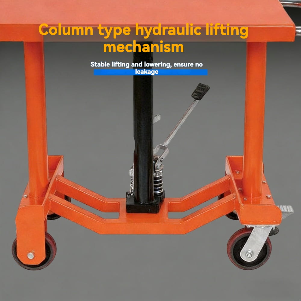 High strength hydraulic column | KINGRISE Heavy Duty Hydraulic Post Lift Table PT12-10 PT18-10
