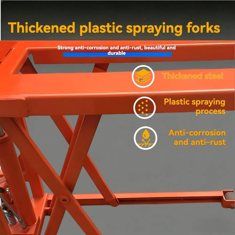 Durable wear-resistant caster wheel | KINGRISE Series High Lift Hydraulic Pallet Truck QSD 50 QSD100