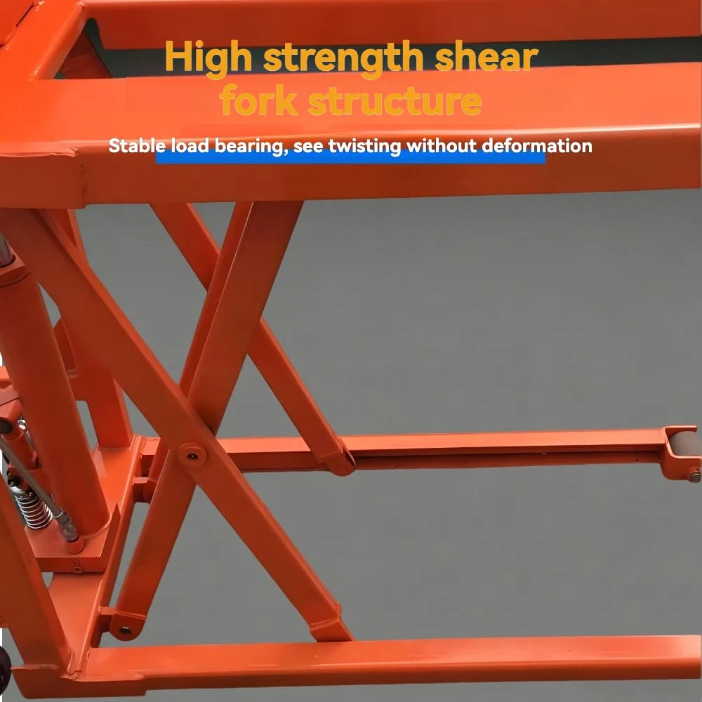 KINGRISE thickened wear‑resistant plastic spraying panel detail for Series High Lift Hydraulic Pallet Truck QSD 50 QSD100 warehouse factory industrial cargo lifting equipment