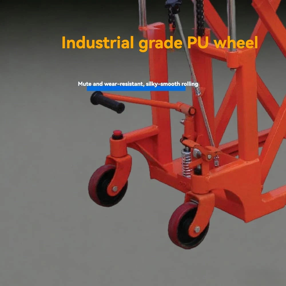 KINGRISE high strength heavy duty shear fork structure detail for Series High Lift Hydraulic Pallet Truck QSD 50 QSD100 warehouse factory industrial cargo lifting equipment