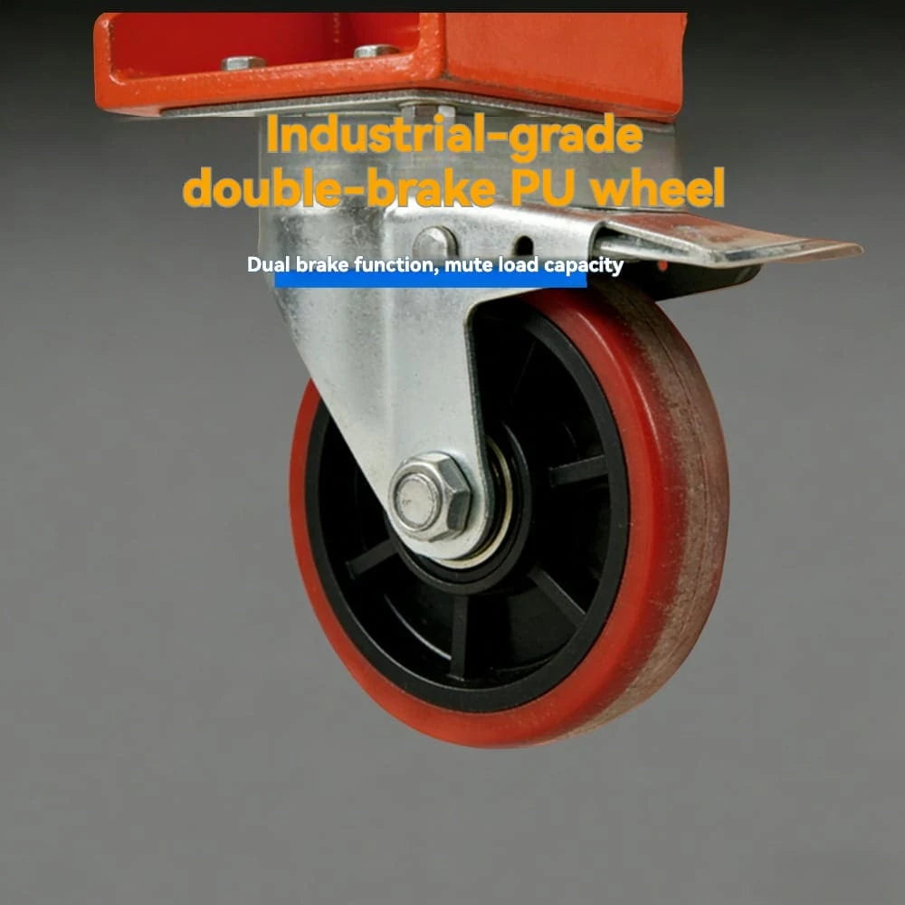 KINGRISE TF30F / TF50F hydraulic lifting mechanism and frame detail for warehouse and workshop lifting
