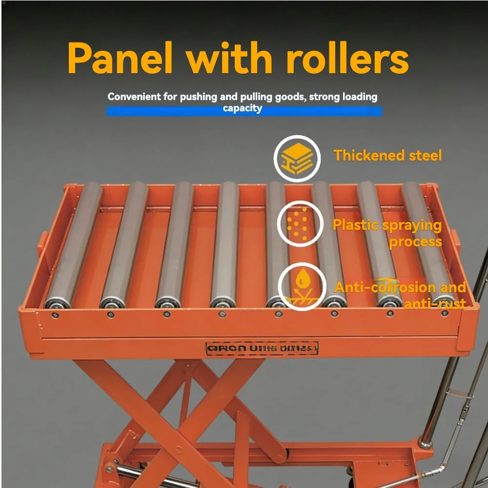 KINGRISE TF 30R / TF 50R caster wheels and mobile base detail for warehouse and industrial material handling