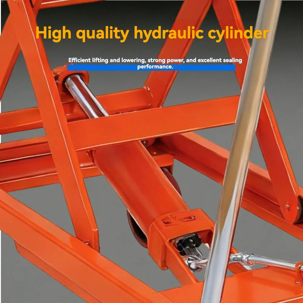 Heavy duty hydraulic cylinder | KINGRISE Series Manual Hydraulic Lift Table TF 30 TB 50