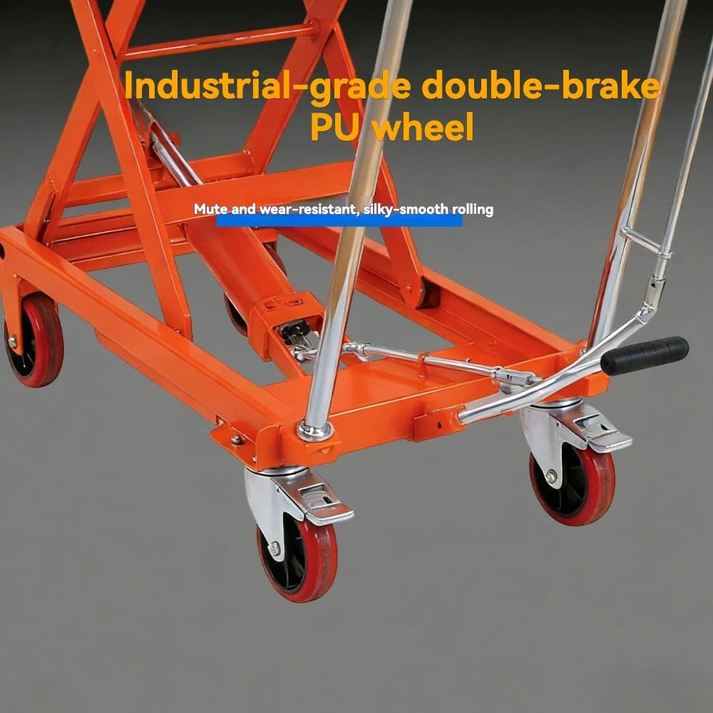 High strength shear fork structure | KINGRISE Series Manual Hydraulic Lift Table TF 30 TB 50