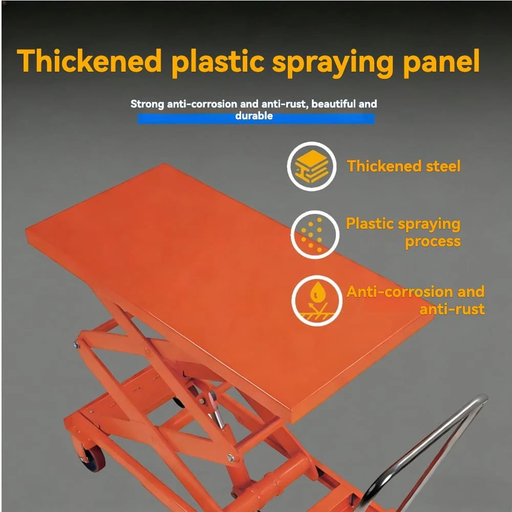 Wear-resistant spraying panel | KINGRISE Vertical Scissor Lift Platform TF75S