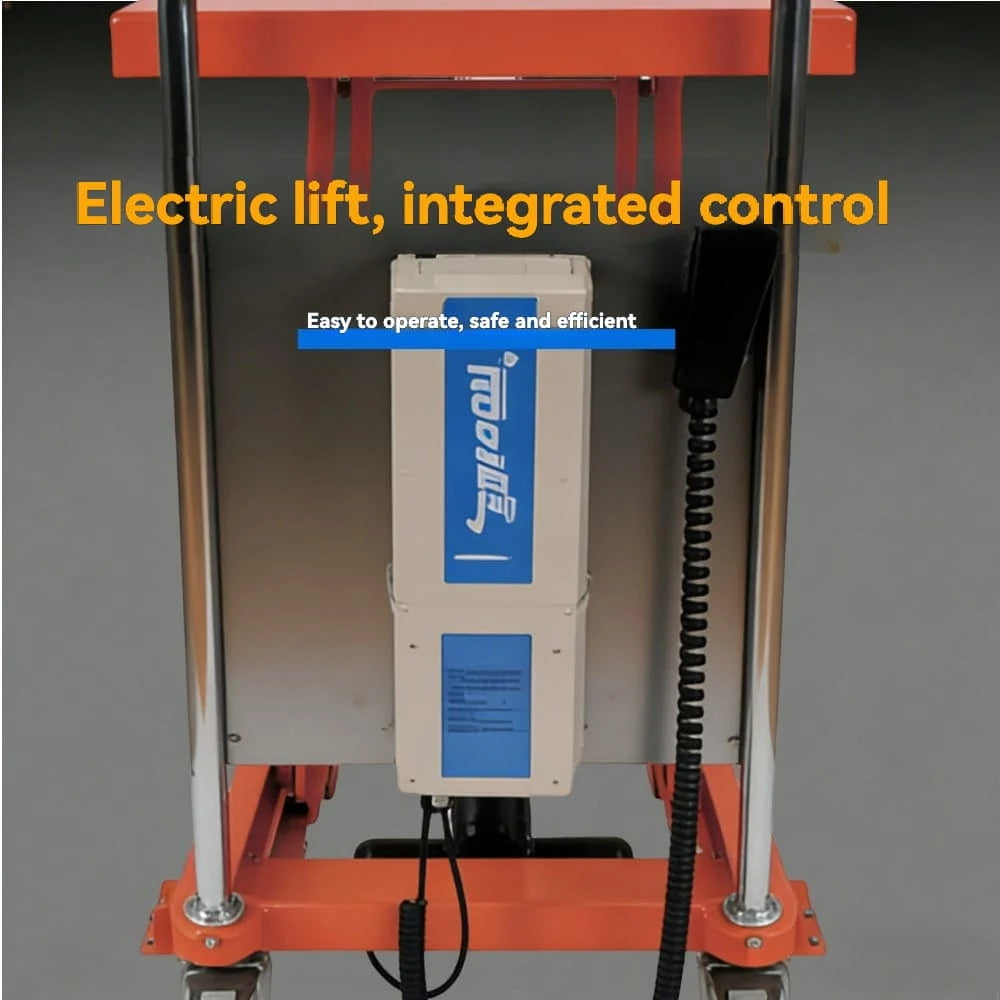 KINGRISE TFE 20 operation handle, controls and safety design detail for warehouse and industrial material handling